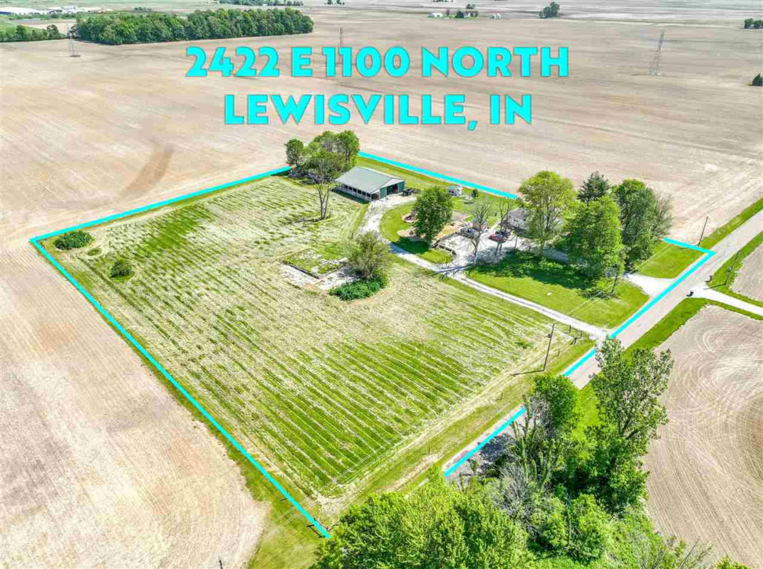 2422 E 1100 N, LEWISVILLE, IN 47352, photo 1 of 37